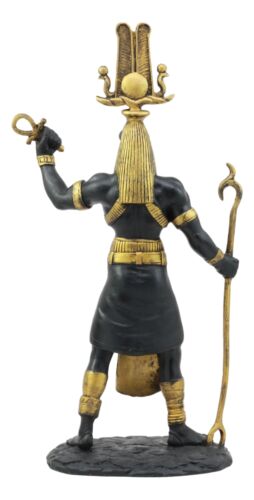Ebros Egyptian God Ibis Headed Thoth Holding Was& Ankh Patron Of Knowledge - Ebros Gift