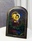 Louis Comfort Tiffany Christmas Eve Trinity Stained Glass Wall Or Desktop Plaque