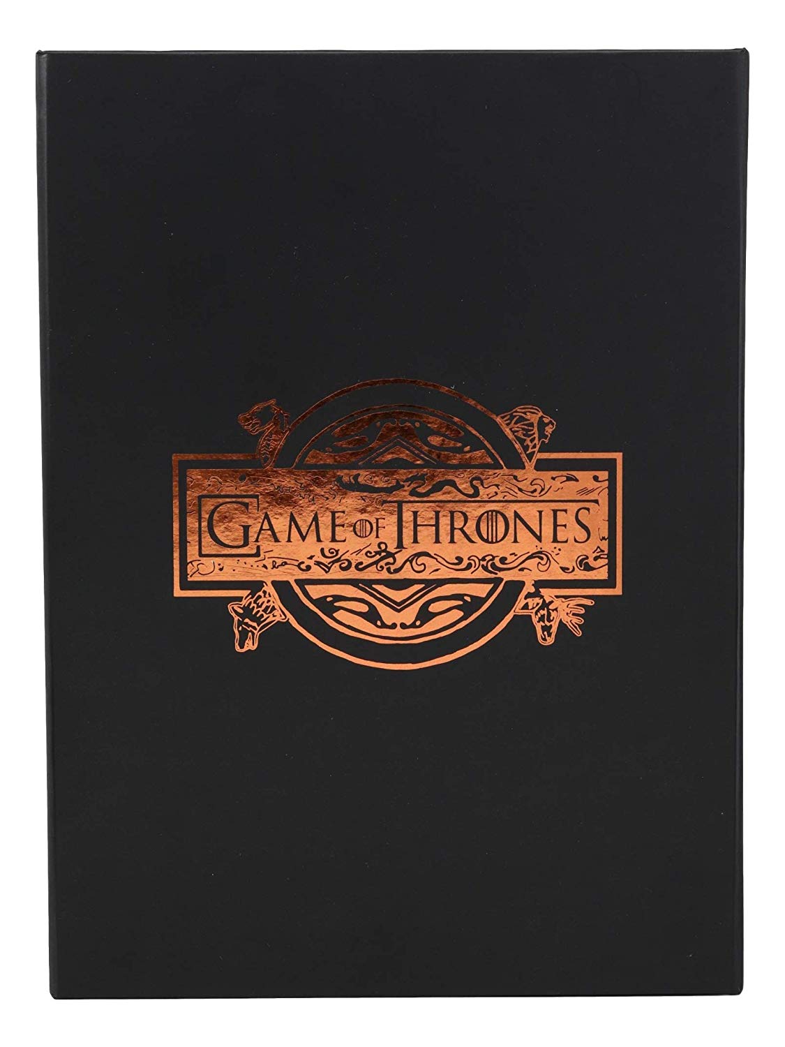 Game of Thrones Targaryen Dragon Sigil Fire and Blood Embossed Journal 5"x7" - Ebros Gift