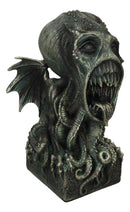 Myths Legends Ocean Terror Demonic God Cthulhu Baring Teeth and Tongue Figurine