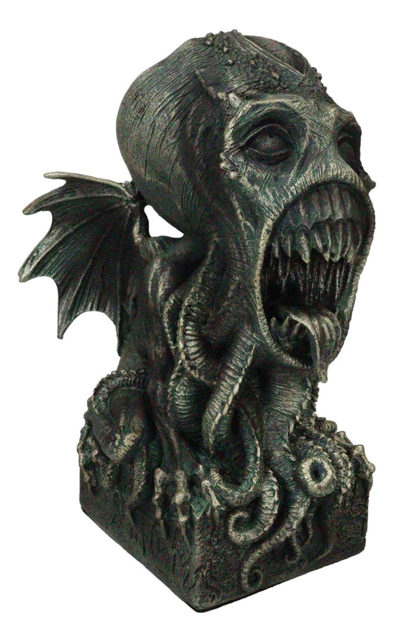 Myths Legends Ocean Terror Demonic God Cthulhu Baring Teeth and Tongue Figurine