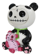 Large Furrybones Pandie Panda Costume Voodoo Cute Skeleton Monster Figurine