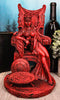 Ebros Celtic Occult Goddess Of Fertility Maeve With Bird And Squirrel On Throne Statue