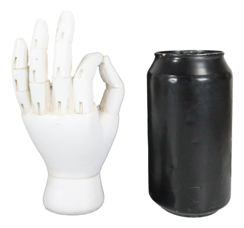 Psychic Fortune Teller Chirology Palmistry Hand Palm With Lines Mounts Figurine
