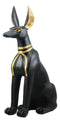 Ebros Large Egyptian Anubis Dog Statue 21.25"Tall God Of Afterlife And Mummification