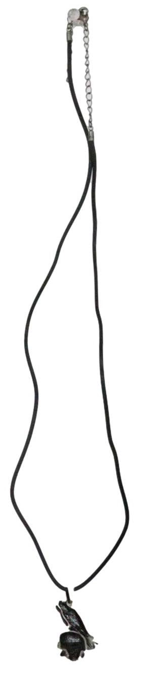 Ebros Infected Red Eyed Raven On Skull Pendant Jewelry Necklace Lead Free Pewter