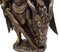 Ebros Saint Archangel Warrior Michael Holding Satan Dragon Head Figurine 10.75"H