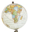 Rustic Western Farmhouse World Atlas Map Globe Desktop Standing Decor Accent 10"