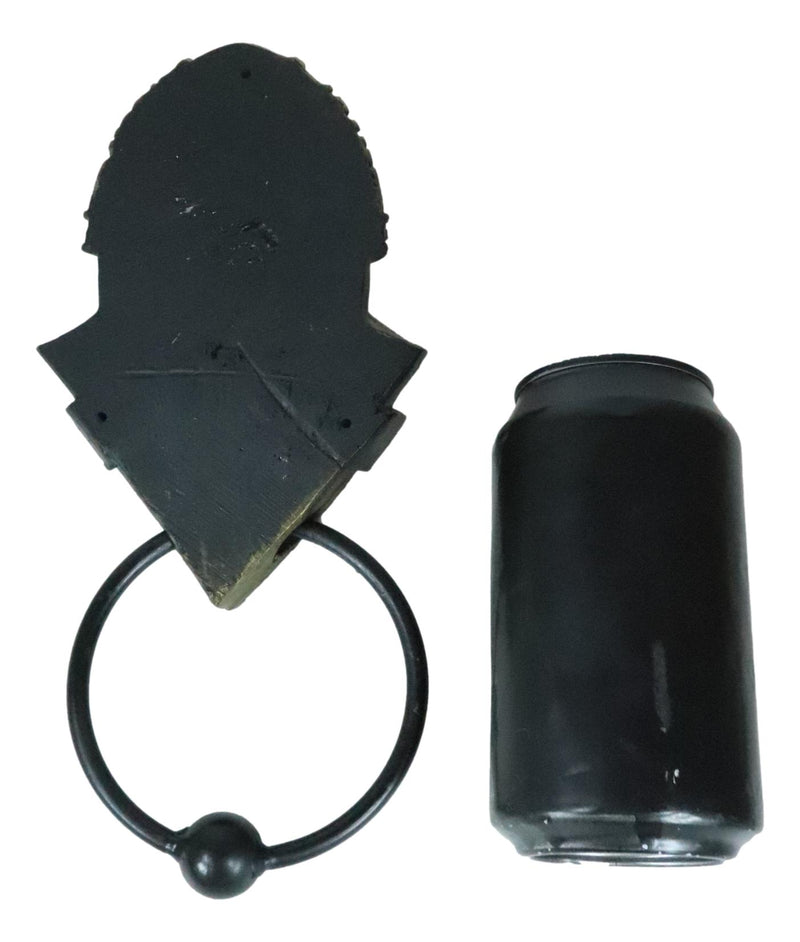 Viking Norse Valhalla Warrior God Chief Golden Helmet Decorative Door Knocker