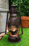 Old Fashioned Rustic Western Horses Electric Metal Lantern Lamp Or Shadow Caster