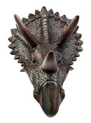 Ebros Jurassic Triceratops Wall Head Large 15.25" H Hanging Wall Decor Plaque
