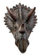 Ebros Jurassic Triceratops Wall Head Large 15.25" H Hanging Wall Decor Plaque