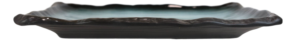 Pack Of 5 Ceramic Zen Blue Appetizer Dessert Lunch Sushi Entree 8.75"X5" Plates