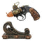 Vintage Design Concealable Ossotronic Disruptor Steampunk Gun Prototype Figurine