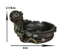 Ebros Victorian Gizmo Steampunk Octopus Ashtray Figurine Nautical Ocean Naval 5.5"L