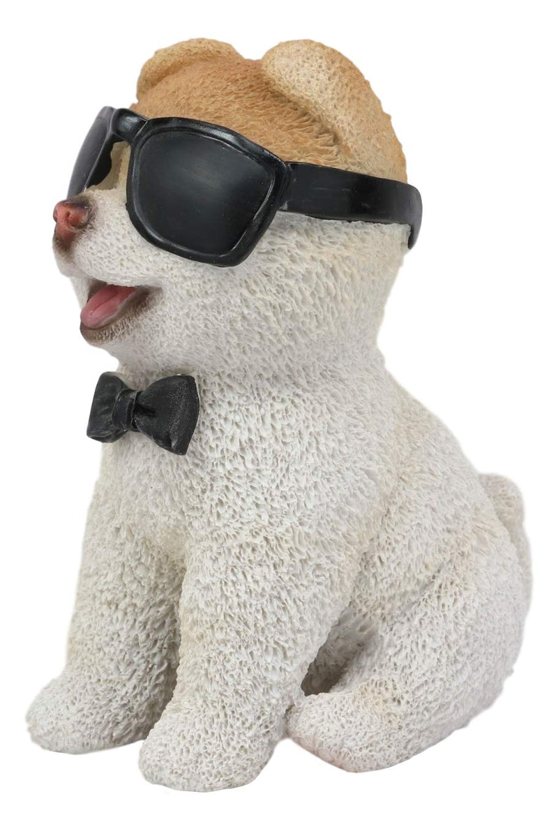 Sunglasses Boo The World's Cutest Pomeranian Dog Statue Pet Pal Dogs Collectible