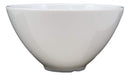 Restaurant Supply Contemporary Round White Jade Melamine Soup Salad Bowls Set 6