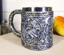 Ebros Medieval Knight Of The Cross Charging On Cavalry Horse Coffee Mug 14 Ounce