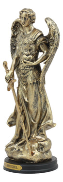 Saint Jegudiel Jehudiel Archangel Statue Patron of Spiritual Endeavors 8"Tall