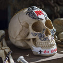 Ebros Knights of The Round Table King Arthur Skulls Sir Bedivere Skull Figurine