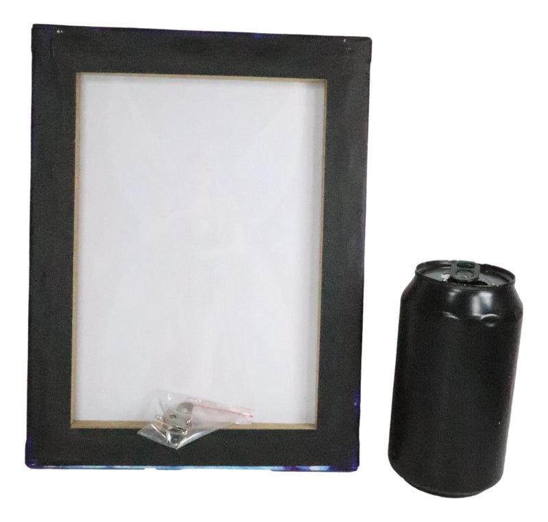 Ebros Anne Stokes Enchantment Triple Moon Fairy Wood Framed Canvas Wall Decor