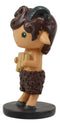 Greekies Greek God Of The Wild Music And Lust Pan Holding Flute Figurine 3.75"H