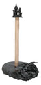 Medieval Draco's Swipes Sleeping Dragon By Castle Fort Paper Towel Holder Stand