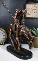 Ebros Large End of The Trail Native Indian Hero Warrior On Horse Statue 16"Tall