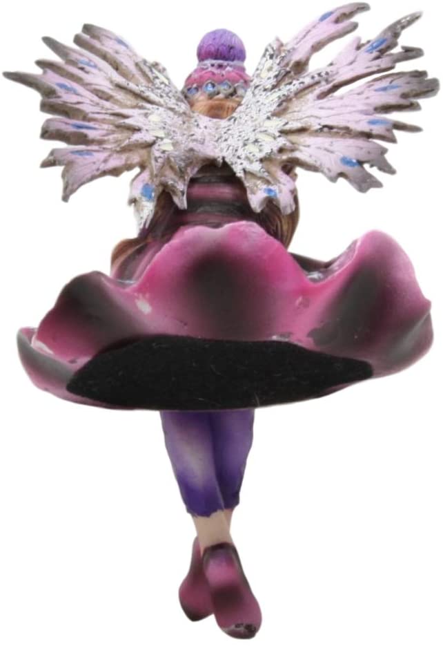 Ebros Pretty Girl Fairy in Winter Evening Gown Clothing Shelf Sitter Figurine