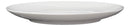 Ebros Pack Of 4 Kitchen Dining Modern Contemporary Sleek Design Natural White Porcelain Round Plates Restaurant Supply Dishwasher And Microwave Safe (10" Dinner Entree Serveware Plate)