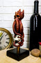 Ebros Red Octopus Demon King Crushing Skull Novelty Beer Tap Handle Figurine With Base