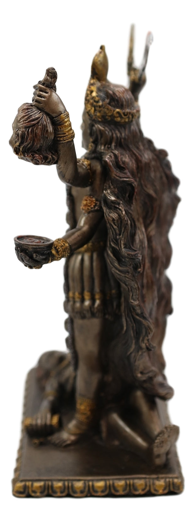 Hindu Goddess Of Time And Death Kali Bhavatārini Figurine Eastern Enlightenment - Ebros Gift