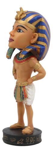 Egyptian Dynasty Man Deity God Pharaoh King Tut Bobblehead Figurine Bobble Head