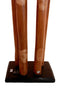 Balikraft Balinese Wood Handicraft Large Spotted Safari Giraffe Figurine 31.5"H