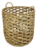 Western Farmhouse Stylish Hand Woven Nesting Storage Wicker Baskets Set Of 5