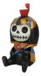 Ebros Egyptian Furrybones Horus Ra Falcon Bird God Holding Flail Figurine Small 3.75 Inch Tall Furry Bones Skeleton Decor Statue Gods and Goddesses of Egypt