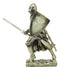Medieval Holy Roman Empire Crusader Knight In Battle Statue Suit Of Armor Decor