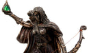 Ebros Goddess Of Winter Skadi Hunting W/ Bow Arrow & Vial of Venom Figurine