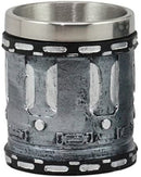 Ebros Western Novelty Revolver Pistol Gun Barrel Cylinder Shot Glass 2-Ounce Set of 2