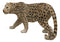 Large Lifelike Prowling Jaguar Statue 33"L Panther Cougar Puma Giant Cat Decor