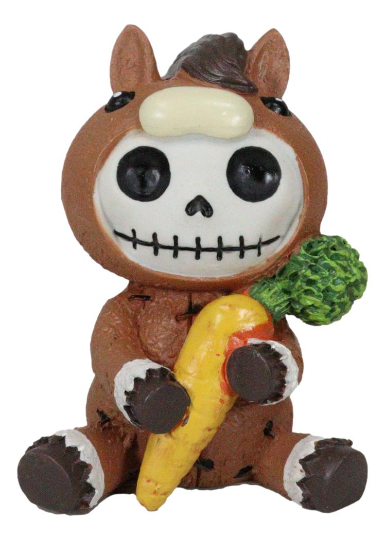 Furrybones Clyde The Donkey Mule Ass Horse Skeleton Monster Furry Bones Figurine