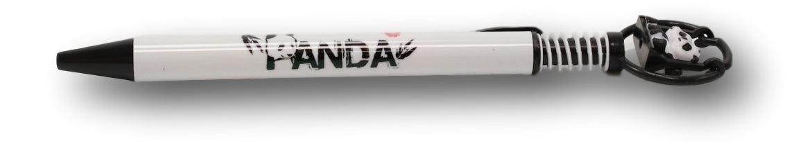Pack Of 24 Panda Bear Cubs On Swing White Ballpoint Ball Black Ink Pens W/ Base - Ebros Gift