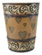 Western Rustic Tuscany Scroll Art Inspirational Family Waste Basket Trash Bin
