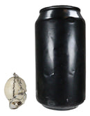 Pack of 12 Novelty Bone Colored Jointed Homosapien Cranium Skulls Keychains