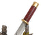 Rustic Pheasant Rooster Bird Display With Decorative Shotgun Shell Knife Set