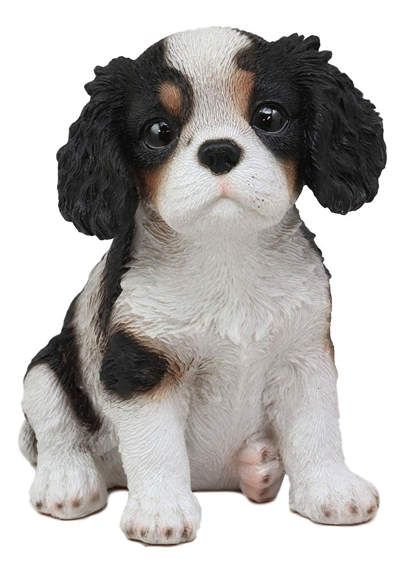 Ebros Adorable Cavalier King Charles Spaniel Dog Breed Statue 5.75"