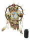 Indian Bald Eagle Dreamcatcher Figurine With Beads Feathers And Claws Wall Decor