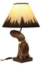 Wings Of Glory Soaring Bald Eagle Table Lamp 20" Tall Patriotic Lighting Accent