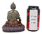 Ebros Akshobhya Bhaiṣajyaguru Medicine Buddha of Healing and Purity Meditating Figurine in Faux Bronze Patina for Home Altar Zen Decoration Eastern Enlightenment Amitabha Buddhist Statue Feng Shui