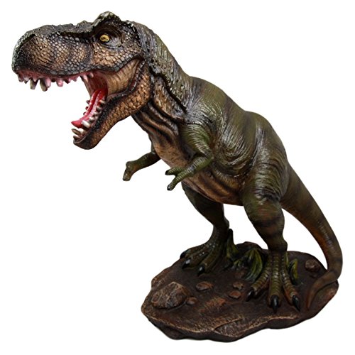Ebros Jurassic Era Apex Predator Tyrannosaurus Rex Statue Dinosaur T-Rex Figurine 12" H - Ebros Gift